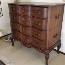 Kommode Drawkiste Eiche Barock 1770 c